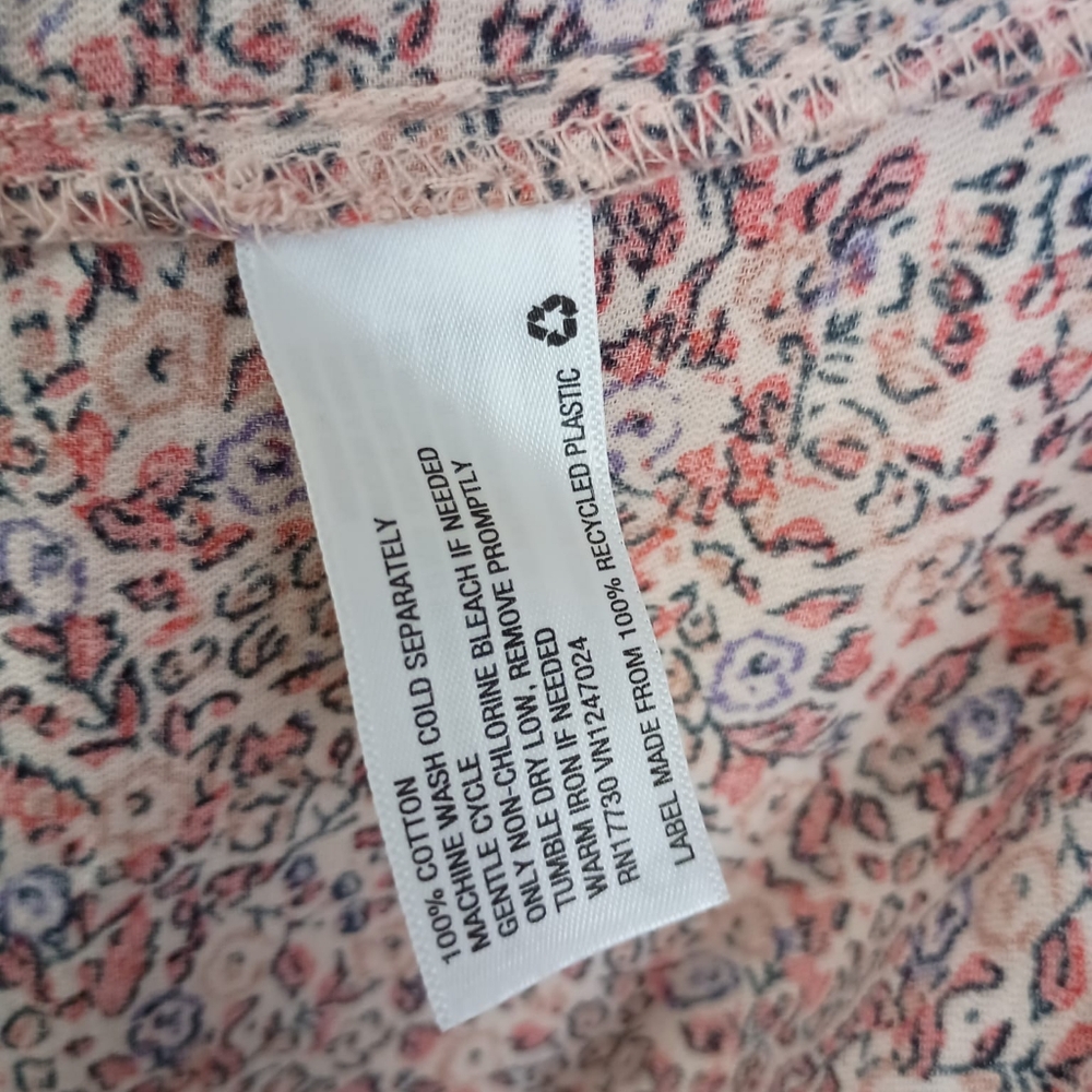 Universal Thread Multicolor Crossed Back Floral S… - image 5